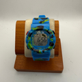 XINJIE Digital Camouflage Children's Youth Watch Blue Green 39.5mm- £5.00