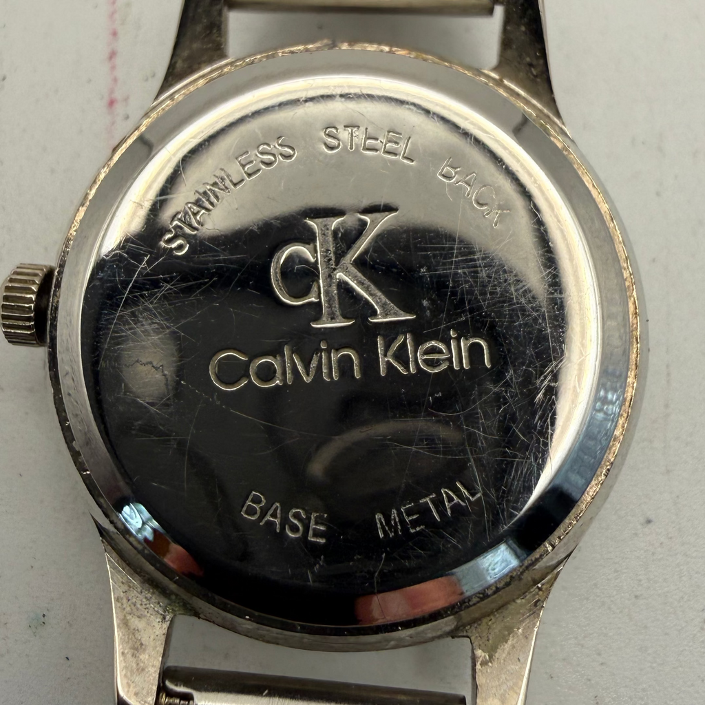 Calvin Klein CK Ladies Black Dial Mesh Bracelet Watch 27mm Quartz (- £25.00