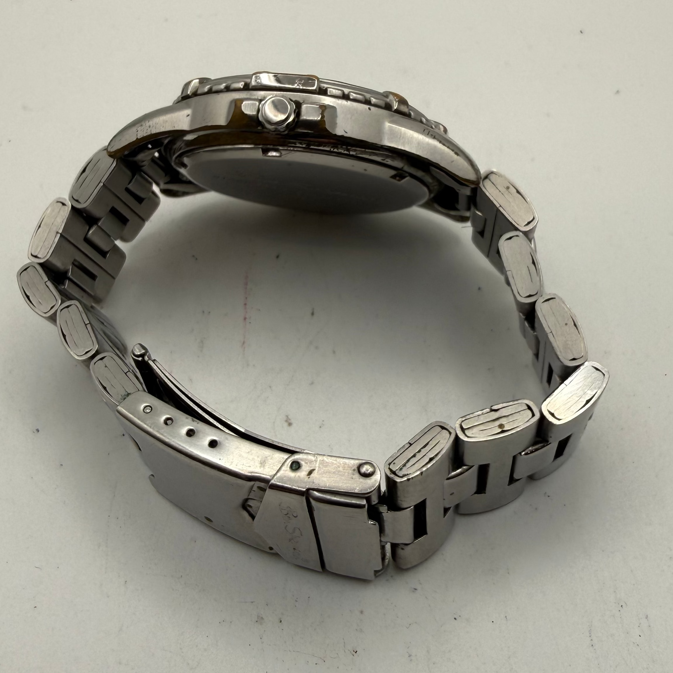 Ben Sherman S100 Multi Function Black Dial Two Tone Stainless Steel Watch (Fully Tested and Working- £20.00
