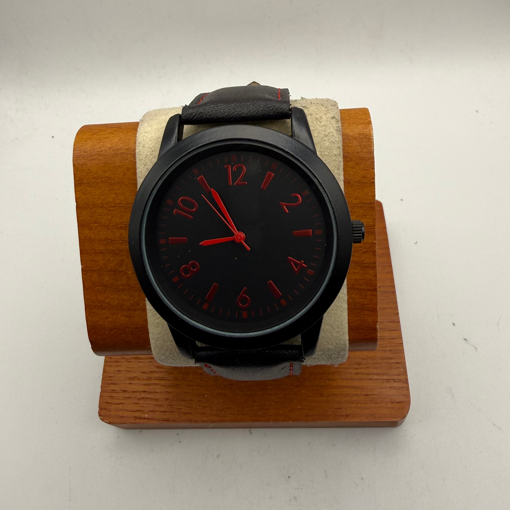 George Black & Red Dial Watch- £4.99
