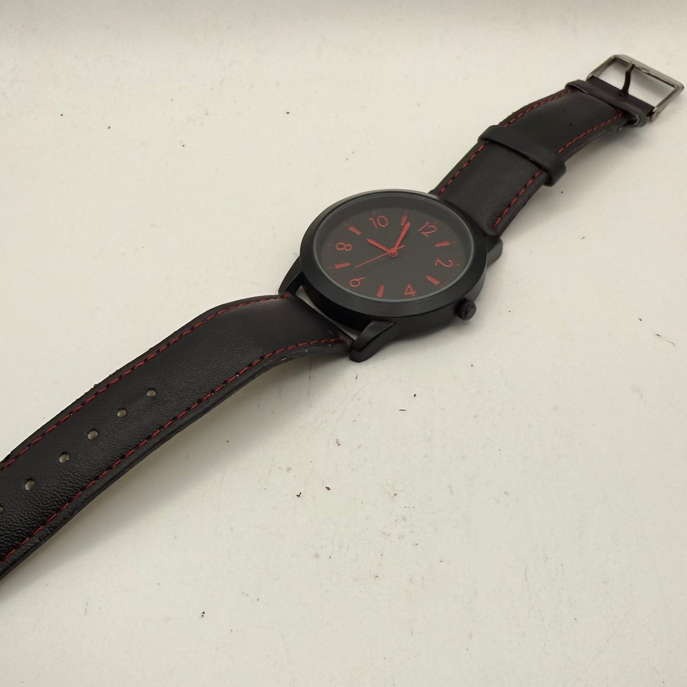 George Black & Red Dial Watch- £4.99