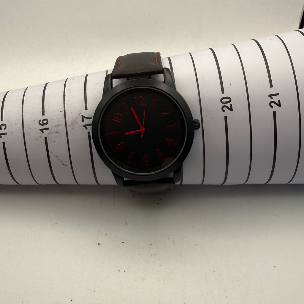 George Black & Red Dial Watch- £4.99