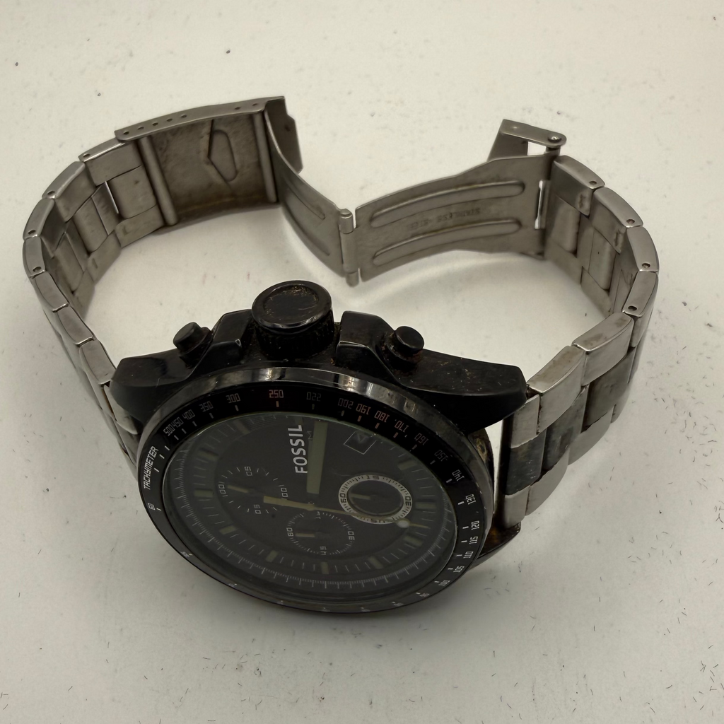 Fossil Chronograph Black Dial Men's Watch CH2887 47mm (Fully Tested and Working)- £50.00