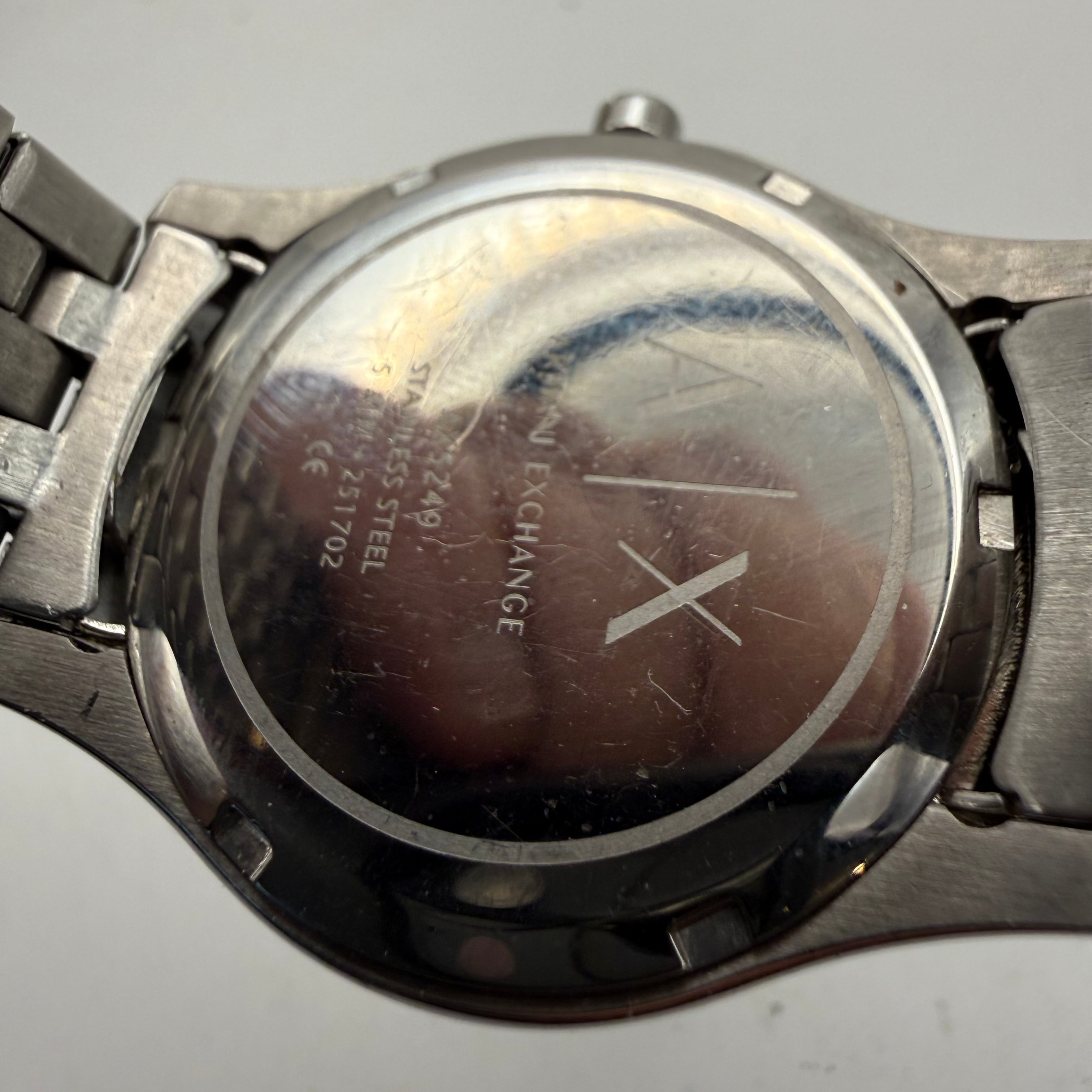 Armani Exchange AX Ladies Crystal Bezel Two Tone Watch 39mm (Fully Tested and Working)- £25.00