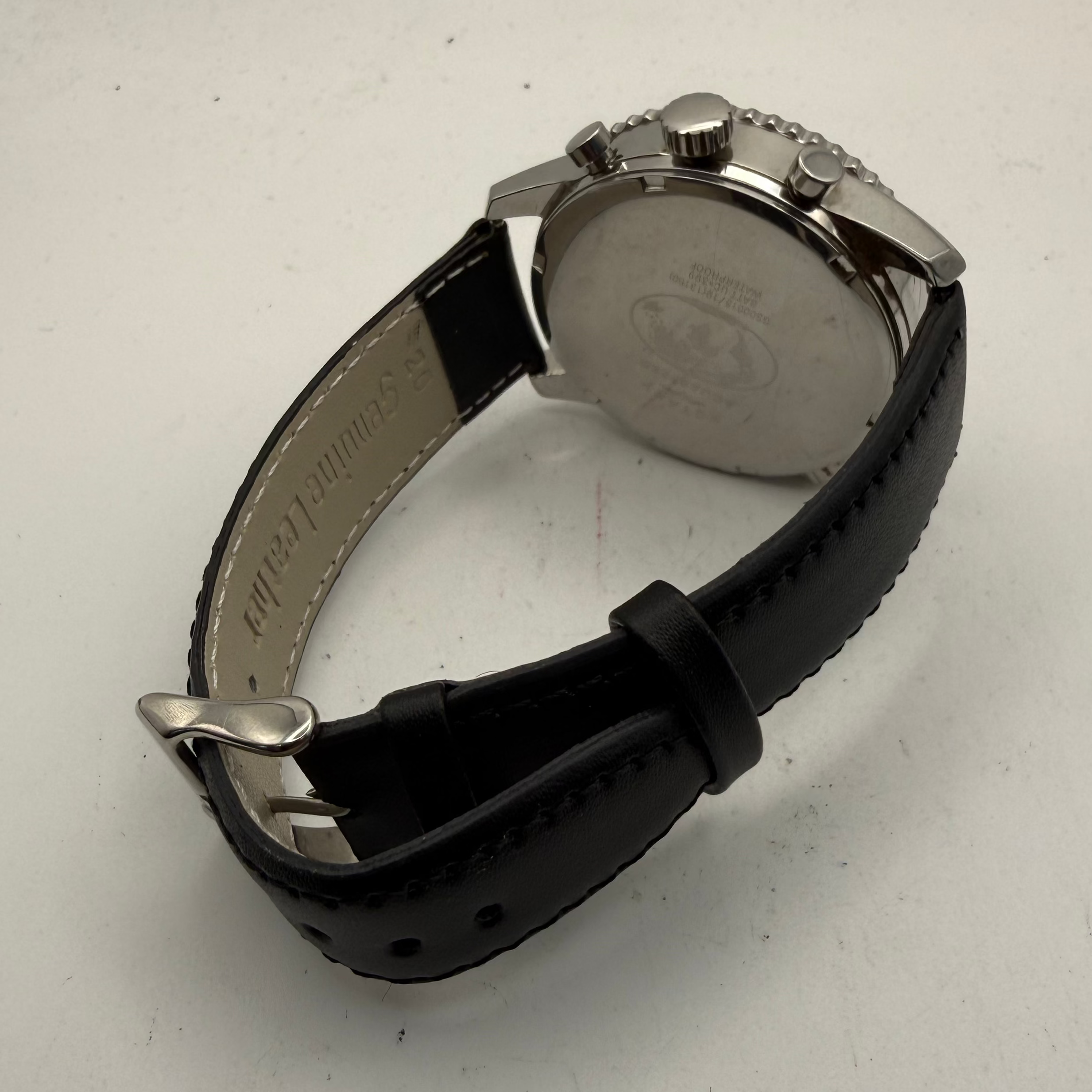 Rotary Aquaspeed Chronograph Date Black Dial 46mm Watch (Fully Tested and Working)- £70.00