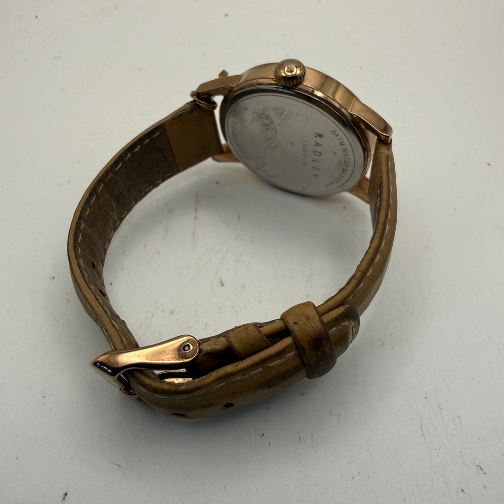 Radley London Ladies Rose Gold Tone Watch 37mm (Fully Tested and Working)- £18.00