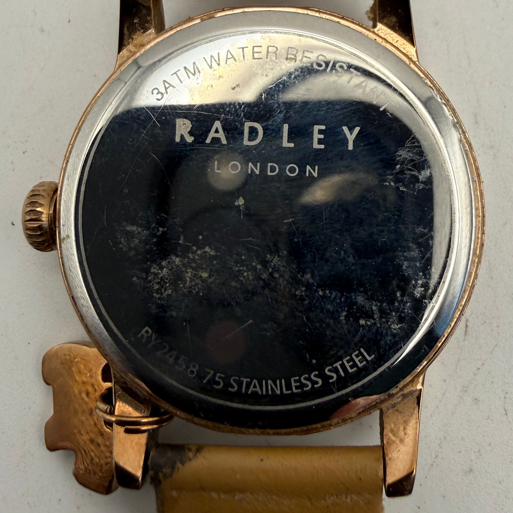 Radley London Ladies Rose Gold Tone Watch 37mm (Fully Tested and Working)- £18.00