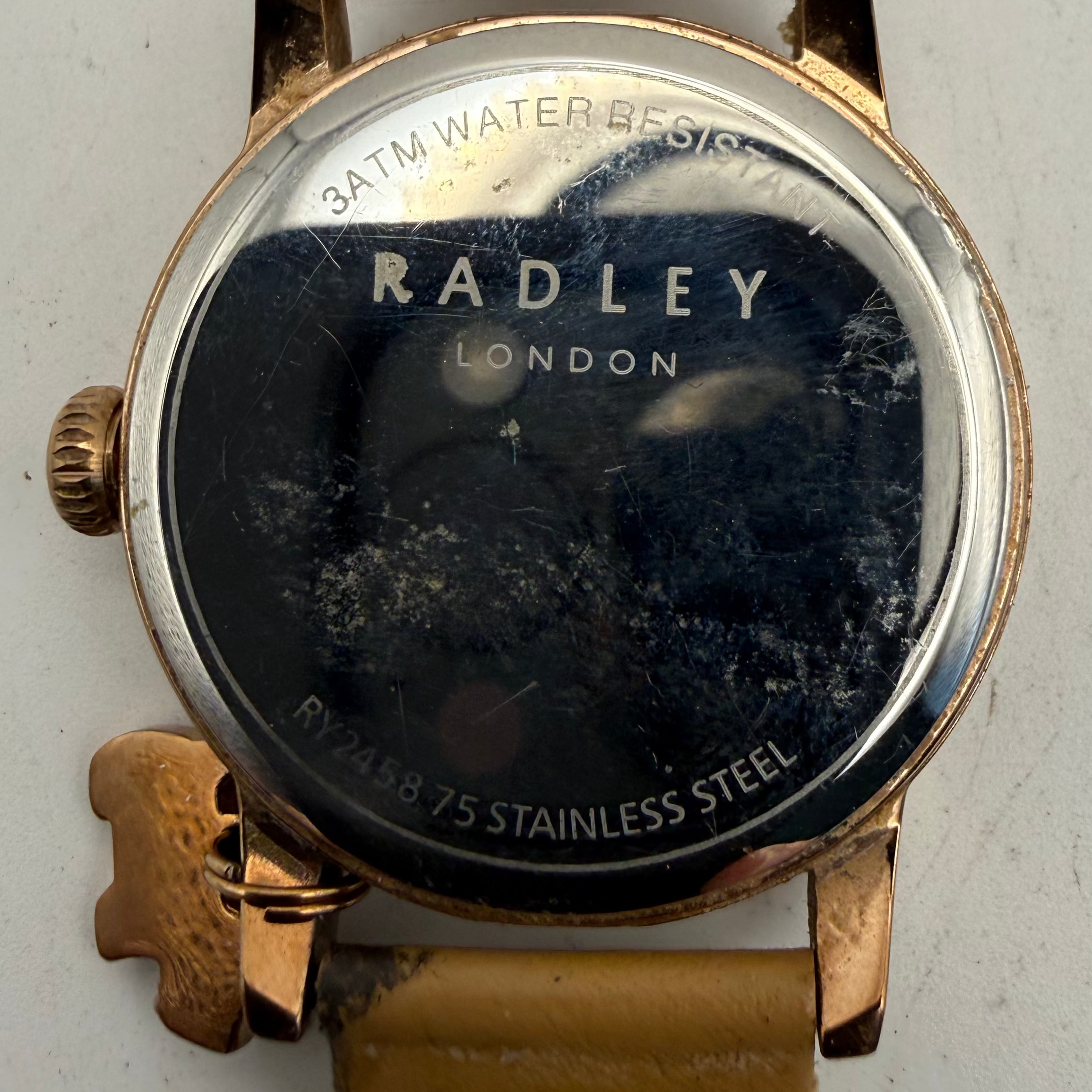 Radley London Ladies Rose Gold Tone Watch 37mm (Fully Tested and Working)- £18.00