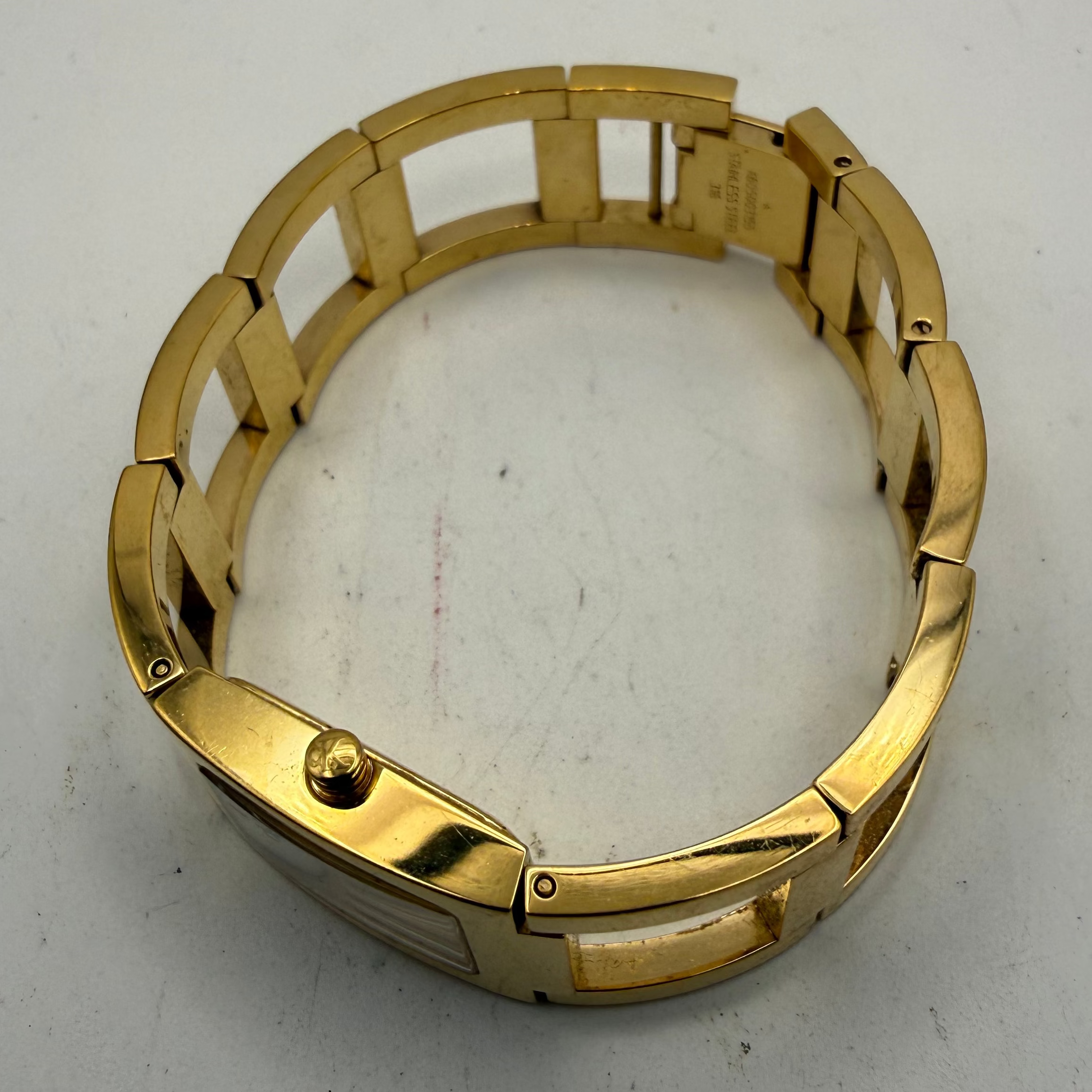 Calvin Klein CK Swiss Made Gold Tone Ladies Watch 20mm (Fully Tested and Working)- £25.00