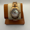 Accurist Ladies Rose Gold Tone Crystal Bezel Watch (Fully Tested and Working)- £25.00