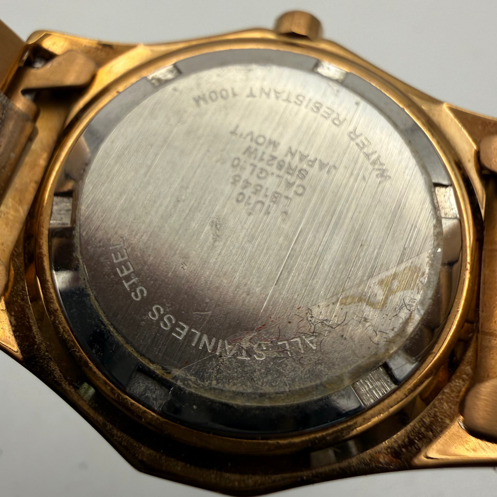 Accurist Ladies Rose Gold Tone Crystal Bezel Watch (Fully Tested and Working)- £25.00