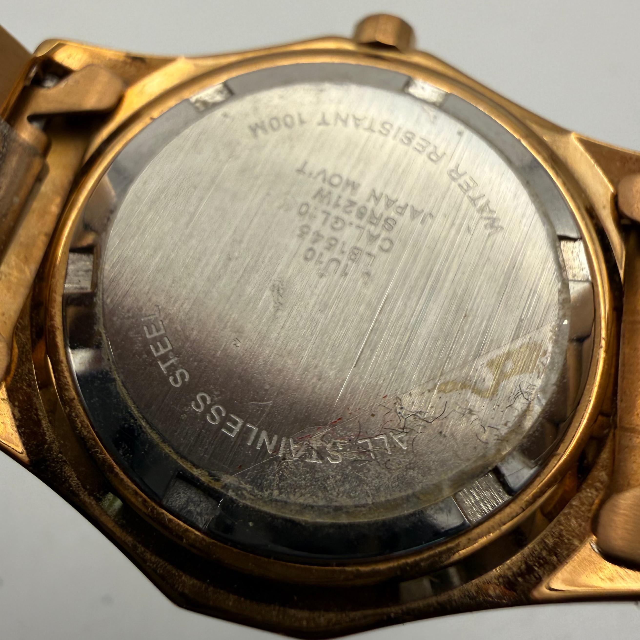 Accurist Ladies Rose Gold Tone Crystal Bezel Watch (Fully Tested and Working)- £25.00