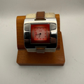 Storm Extatia Red Dial Leather Strap Watch (Fully Tested and Working)- £25.00
