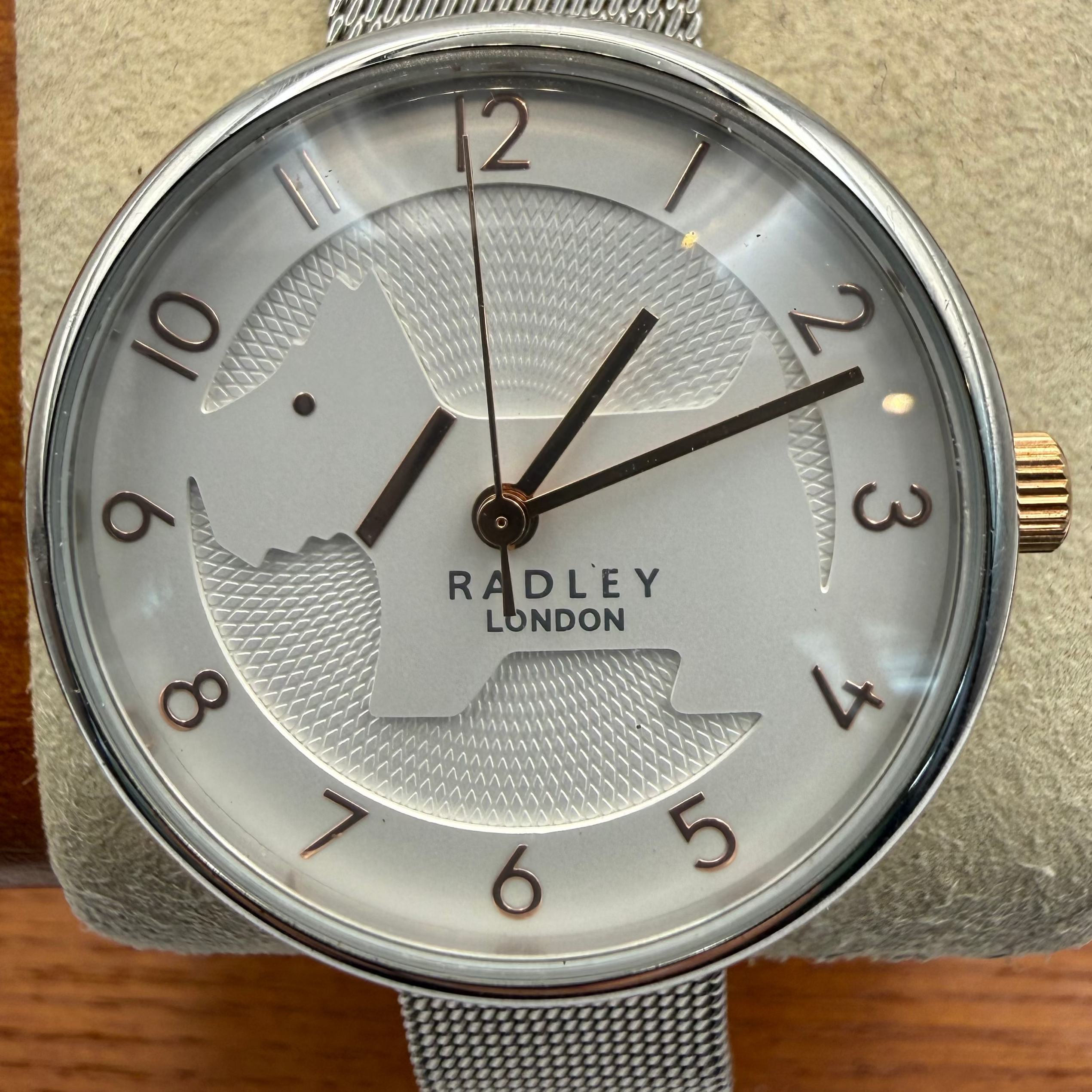 Radley London Scottie Dog Dial Mesh Bracelet Watch (Fully Tested and Working)- £20.00