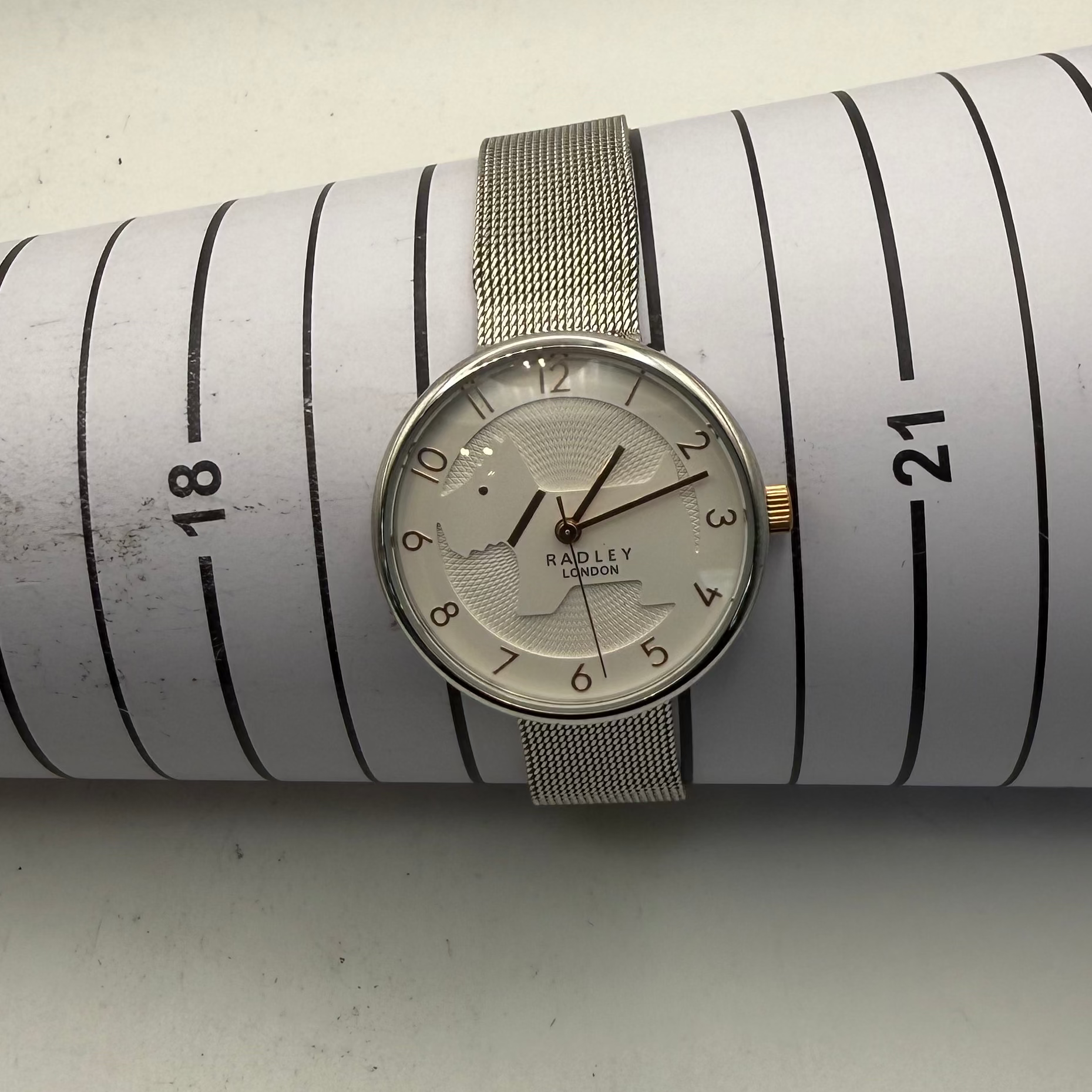 Radley London Scottie Dog Dial Mesh Bracelet Watch (Fully Tested and Working)- £20.00