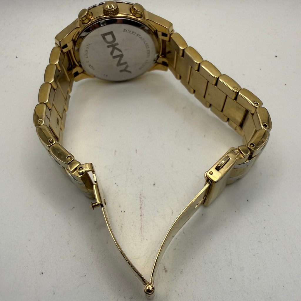 DKNY Crystal Bezel Chronograph Ladies Watch (Fully Tested and Working)- £15.00