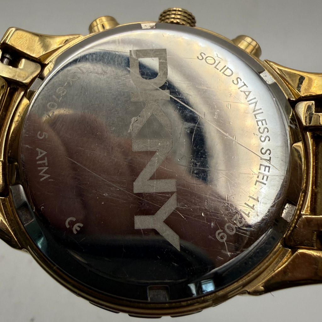 DKNY Crystal Bezel Chronograph Ladies Watch (Fully Tested and Working)- £15.00