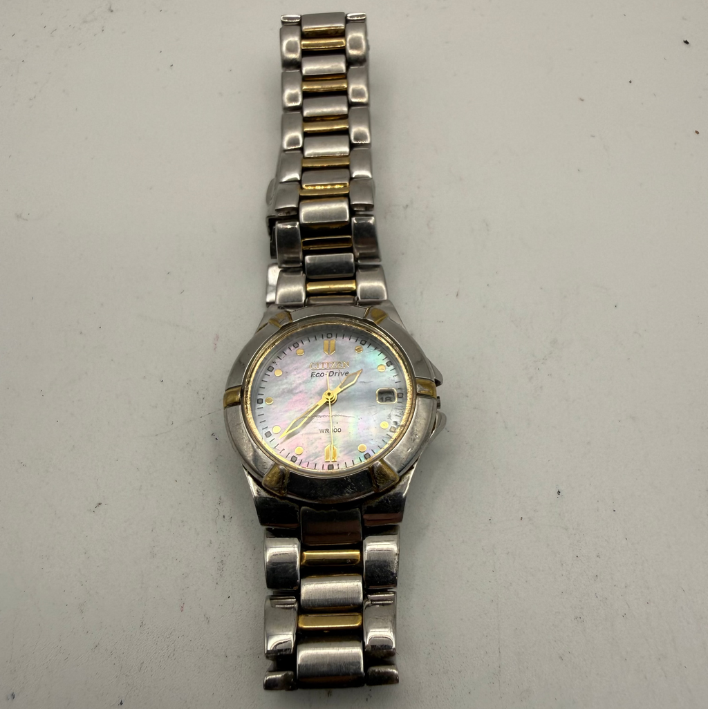 Citizen Eco-Drive WR100 Two-Tone Ladies Watch (Fully Tested and Working)- £35.00