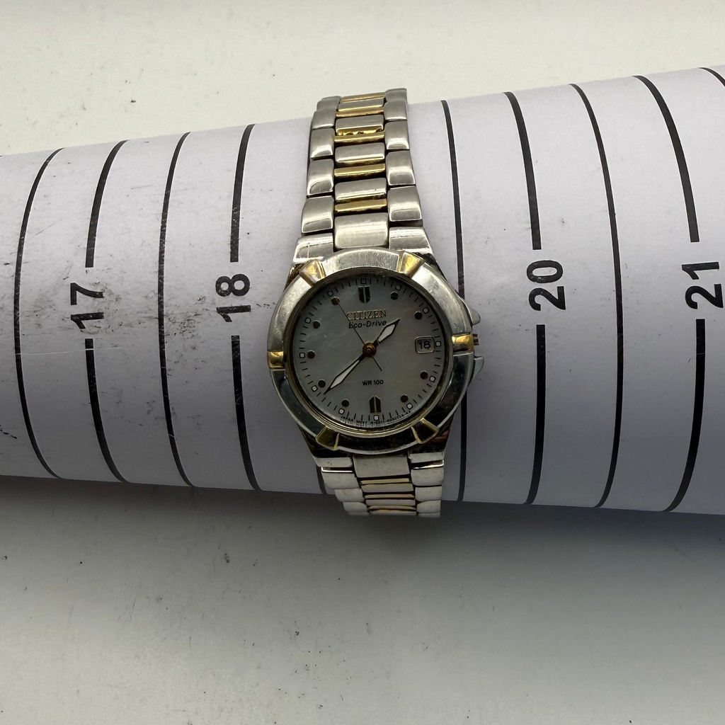 Citizen Eco-Drive WR100 Two-Tone Ladies Watch (Fully Tested and Working)- £35.00