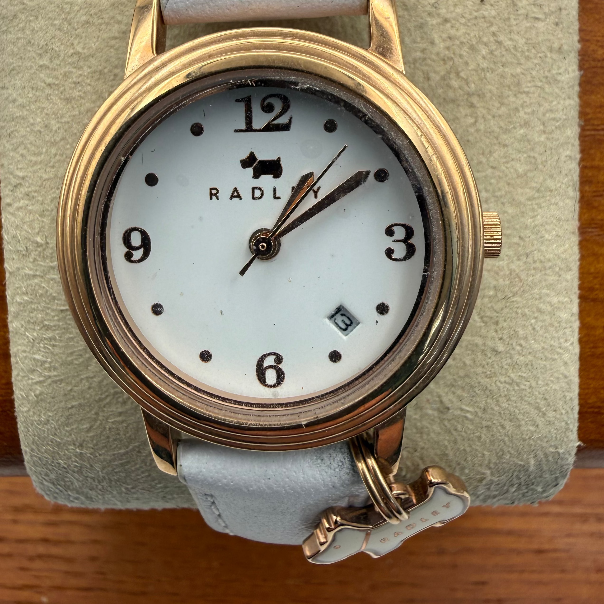 Radley London Ladies Watch White Strap (Fully Tested and Working)- £25.00