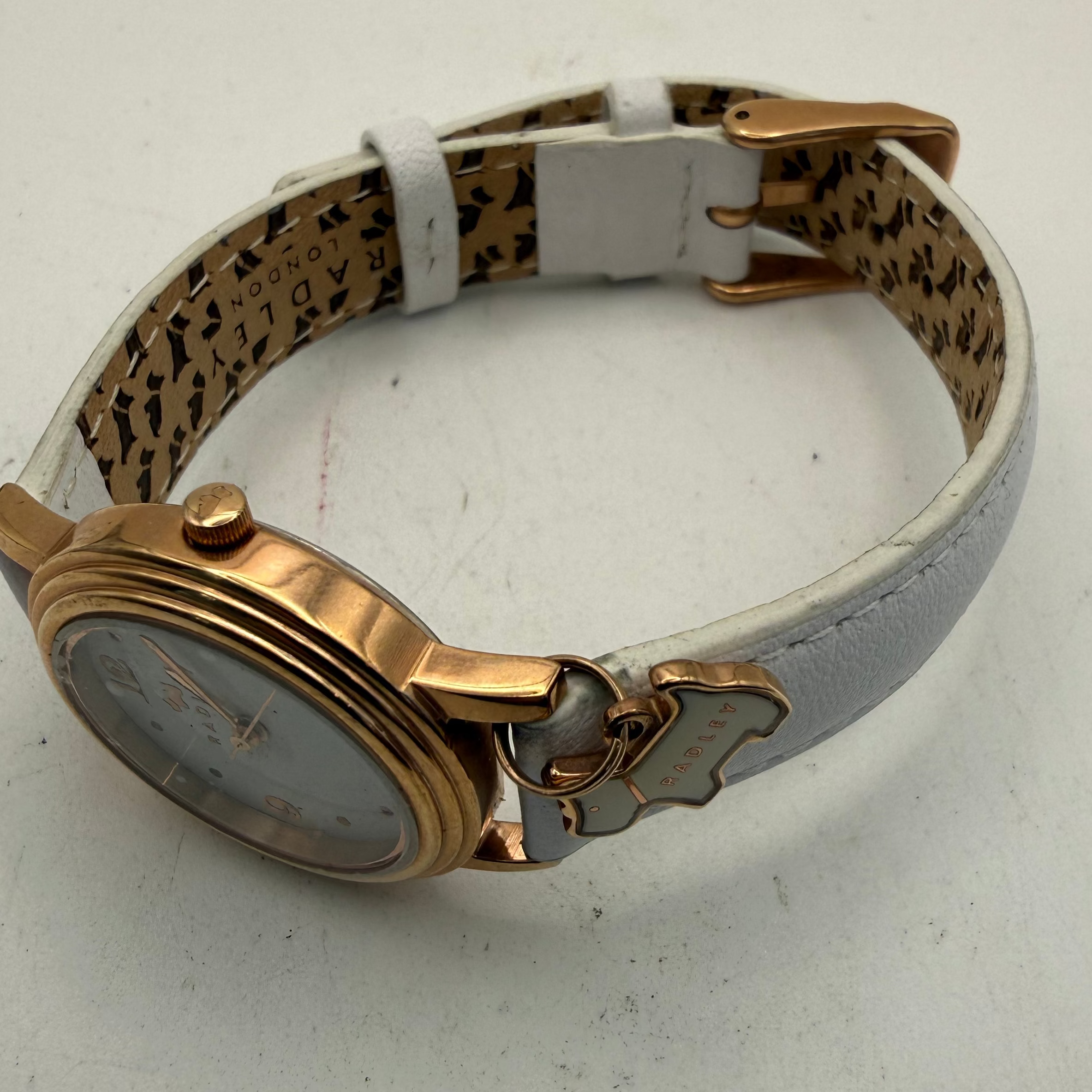Radley London Ladies Watch White Strap (Fully Tested and Working)- £25.00