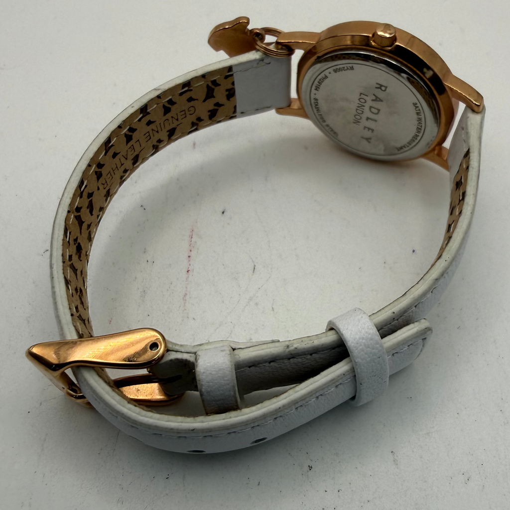 Radley London Ladies Watch White Strap (Fully Tested and Working)- £25.00