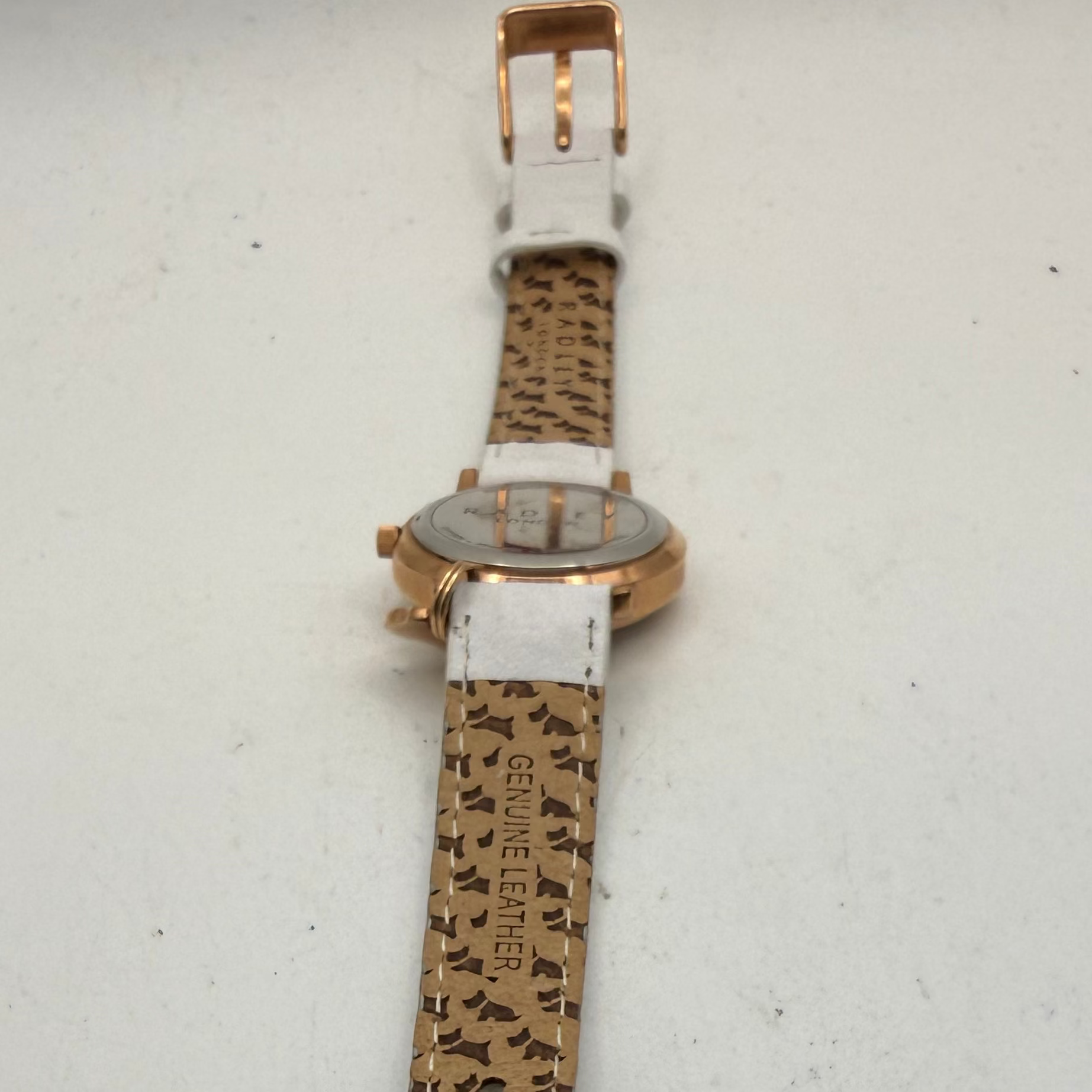 Radley London Ladies Watch White Strap (Fully Tested and Working)- £25.00