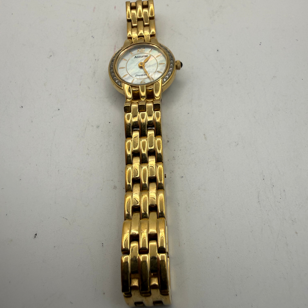 Accurist Diamond Ladies Watch (Fully Tested and Working)- £20.00