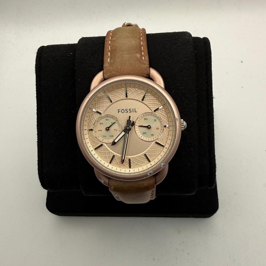 Fossil Multifunction Rose Gold Tone Watch (Fully Tested and Working- £20.00