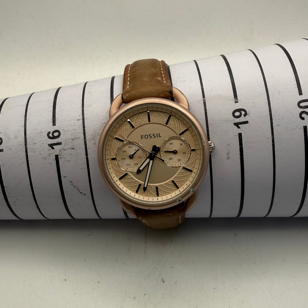 Fossil Multifunction Rose Gold Tone Watch (Fully Tested and Working- £20.00