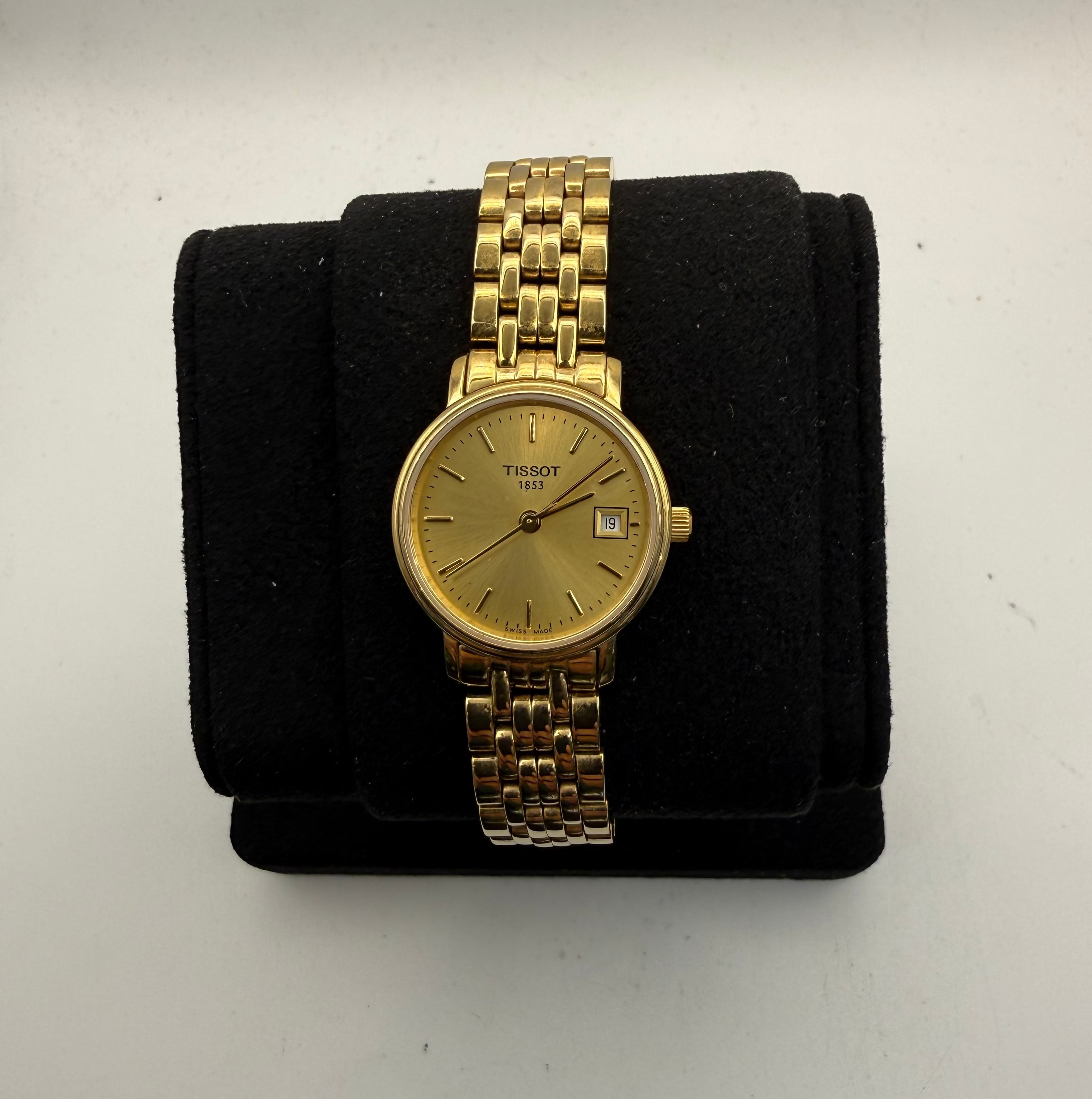 Tissot 1853 Ladies Gold Tone Watch (Fully Tested and Working)- £50.00