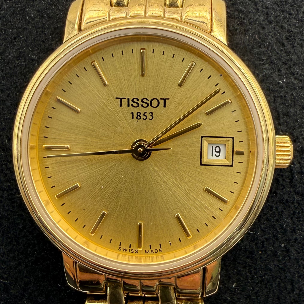 Tissot 1853 Ladies Gold Tone Watch (Fully Tested and Working)- £50.00
