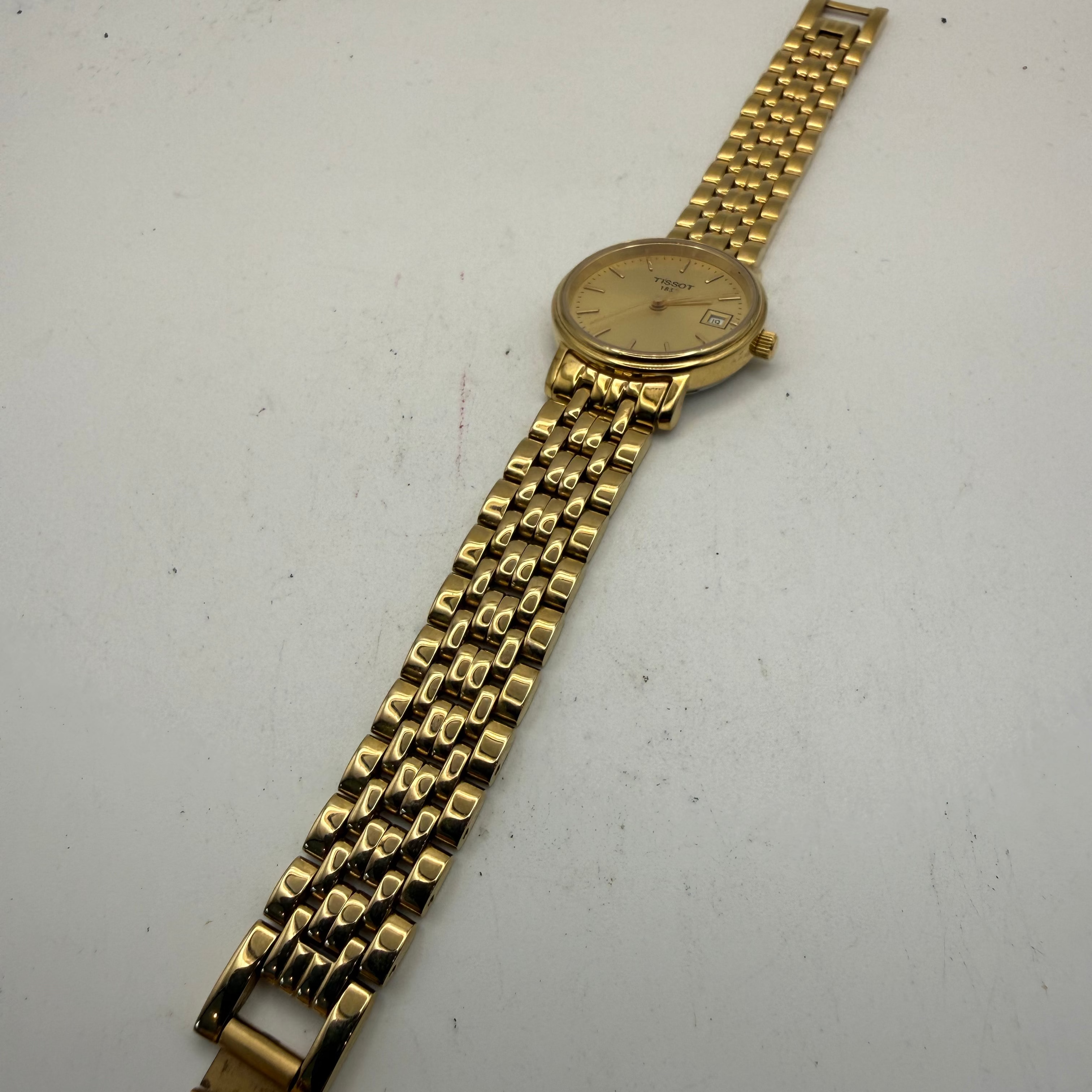 Tissot 1853 Ladies Gold Tone Watch (Fully Tested and Working)- £50.00