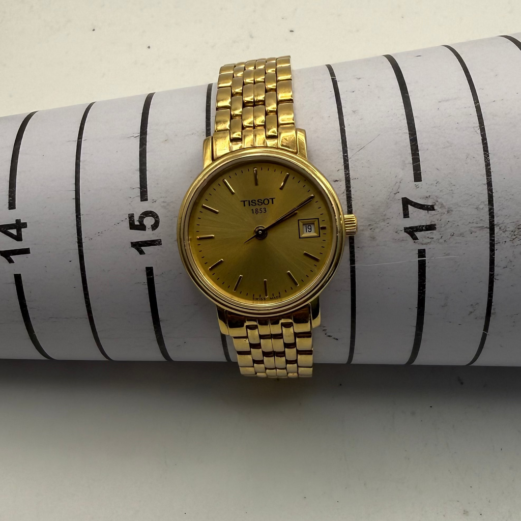 Tissot 1853 Ladies Gold Tone Watch (Fully Tested and Working)- £50.00