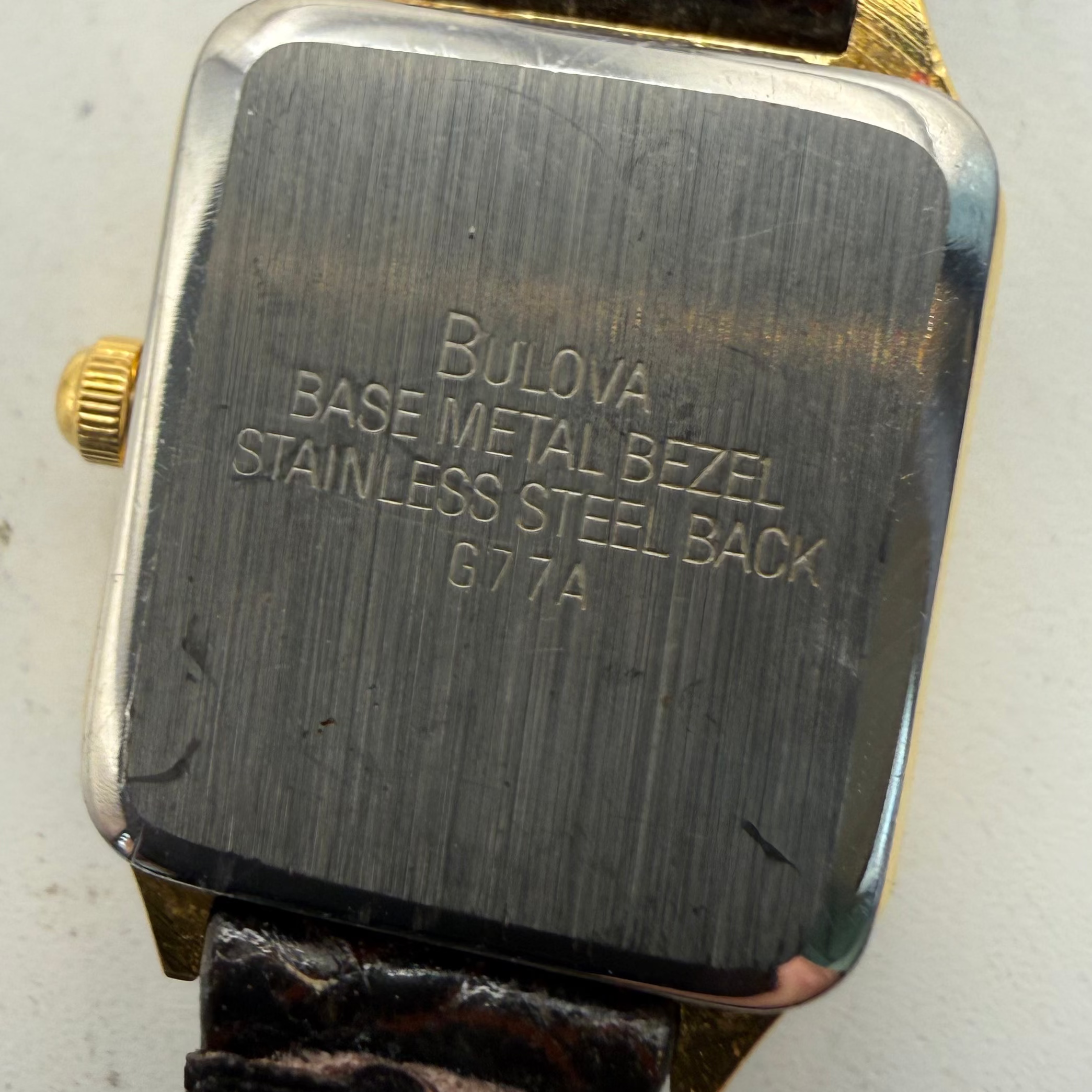 Bulova Ladies Quartz Gold Tone Watch (Fully Tested and Working)- £20.00