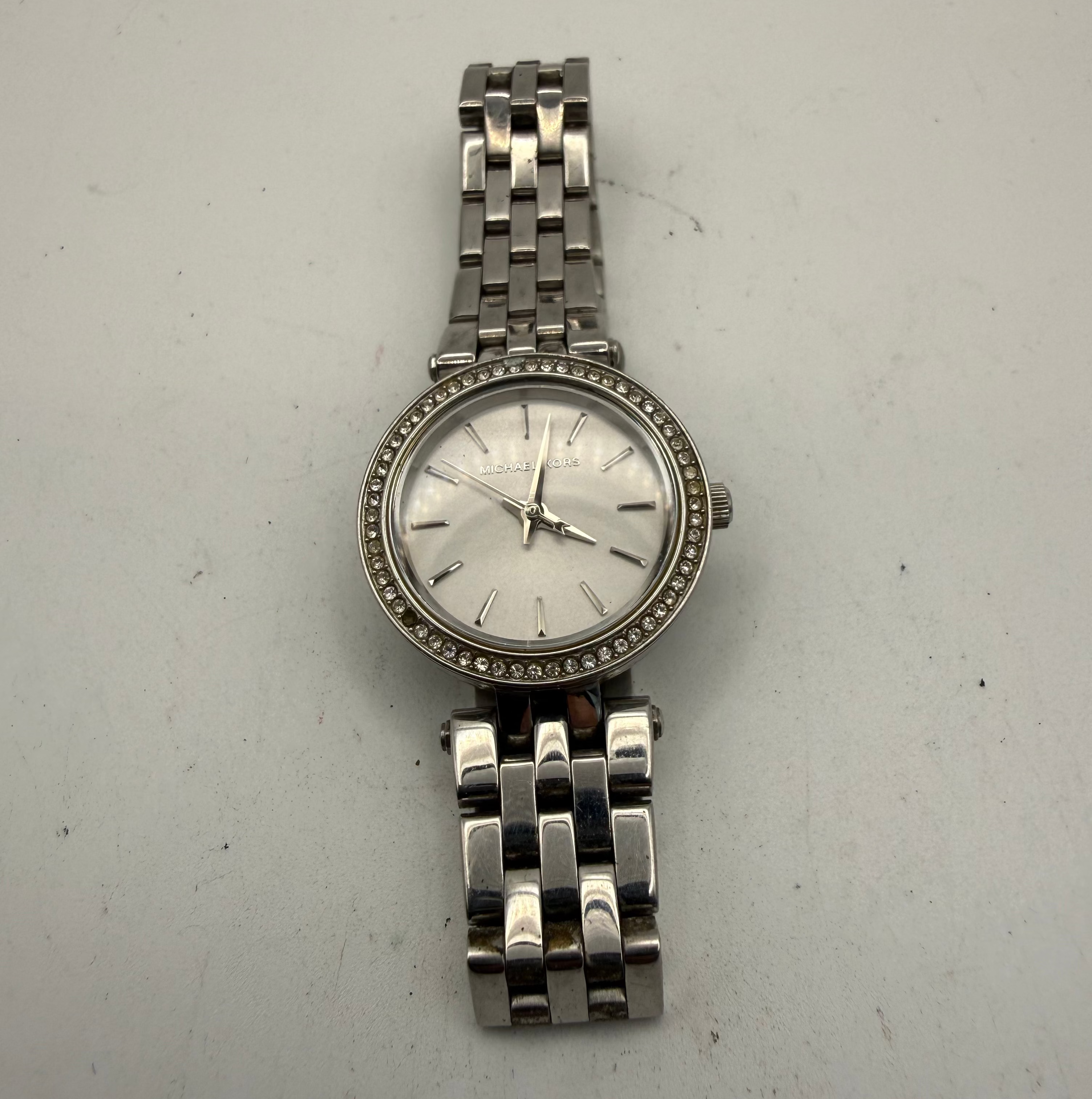 Michael Kors Ladies Crystal Bezel Watch (Fully Tested and Working)- £20.00