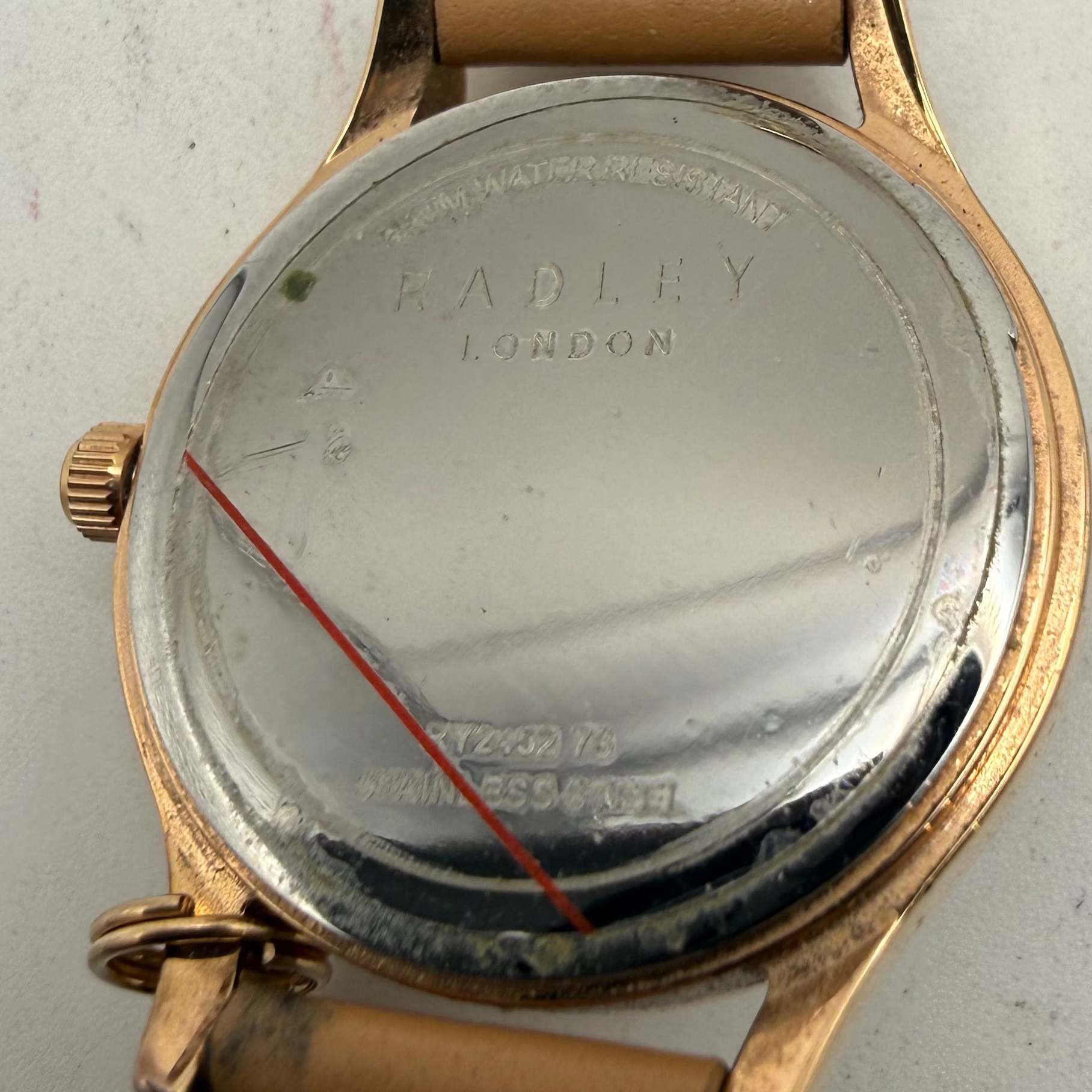 Radley London Ladies Date Watch Rose Gold Tone (Fully Tested and Working)- £20.00