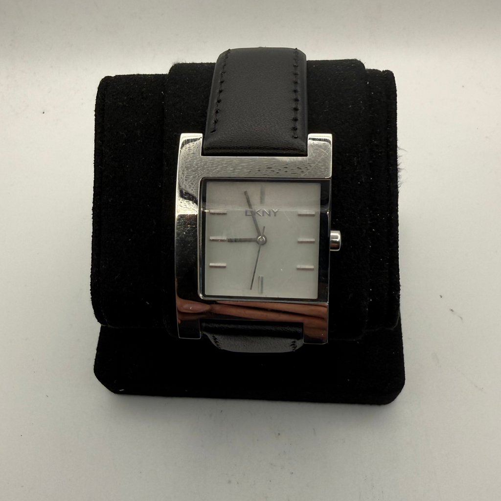 DKNY NY-1128 Square Stainless Steel Watch – Classic Minimalist Design- £49.99