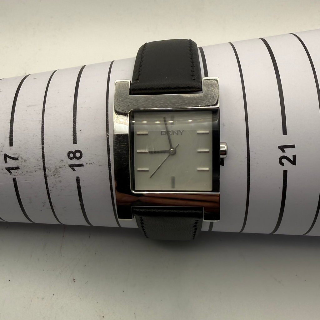DKNY NY-1128 Square Stainless Steel Watch – Classic Minimalist Design- £49.99