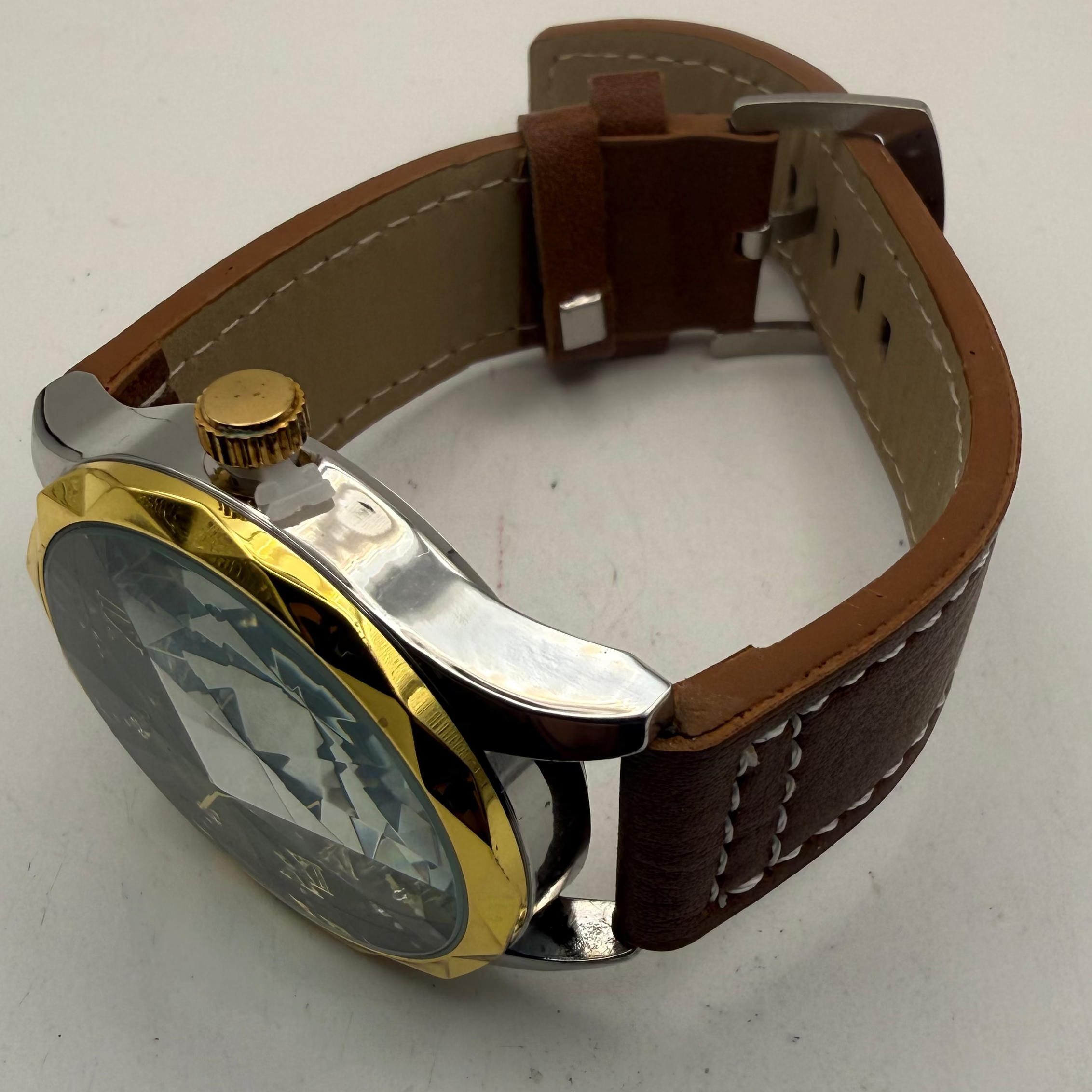 BINBOND Green Dial Day-Date Quartz Watch (Fully Tested and Working)- £20.00