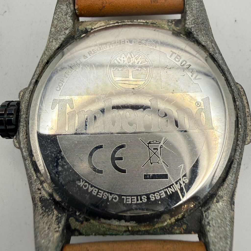 Timberland TB011NV Brown Leather Strap Watch (Fully Tested and Working)- £35.00