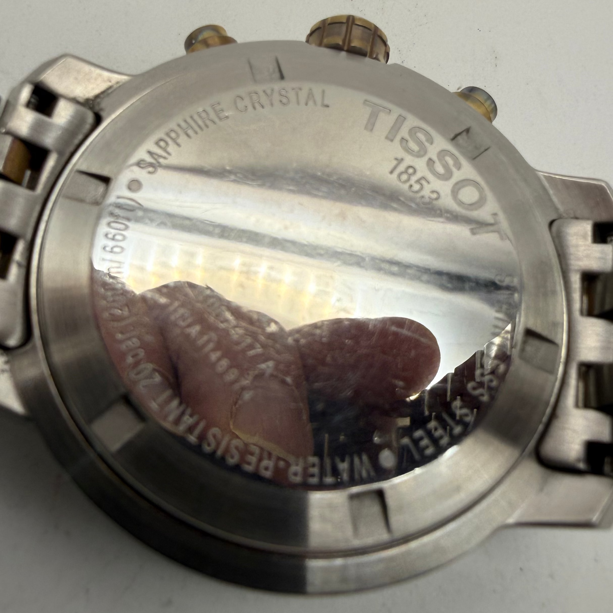 Tissot PRC 200 Chronograph T17158652 Two Tone Swiss Watch Boxed (Fully Tested and Working)- £210.00