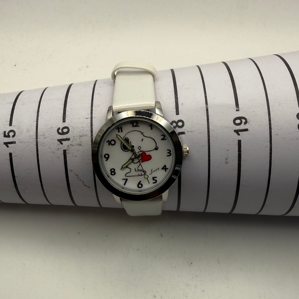 Snoopy Heart Dial Watch (Fully Tested and Working)- £15.00
