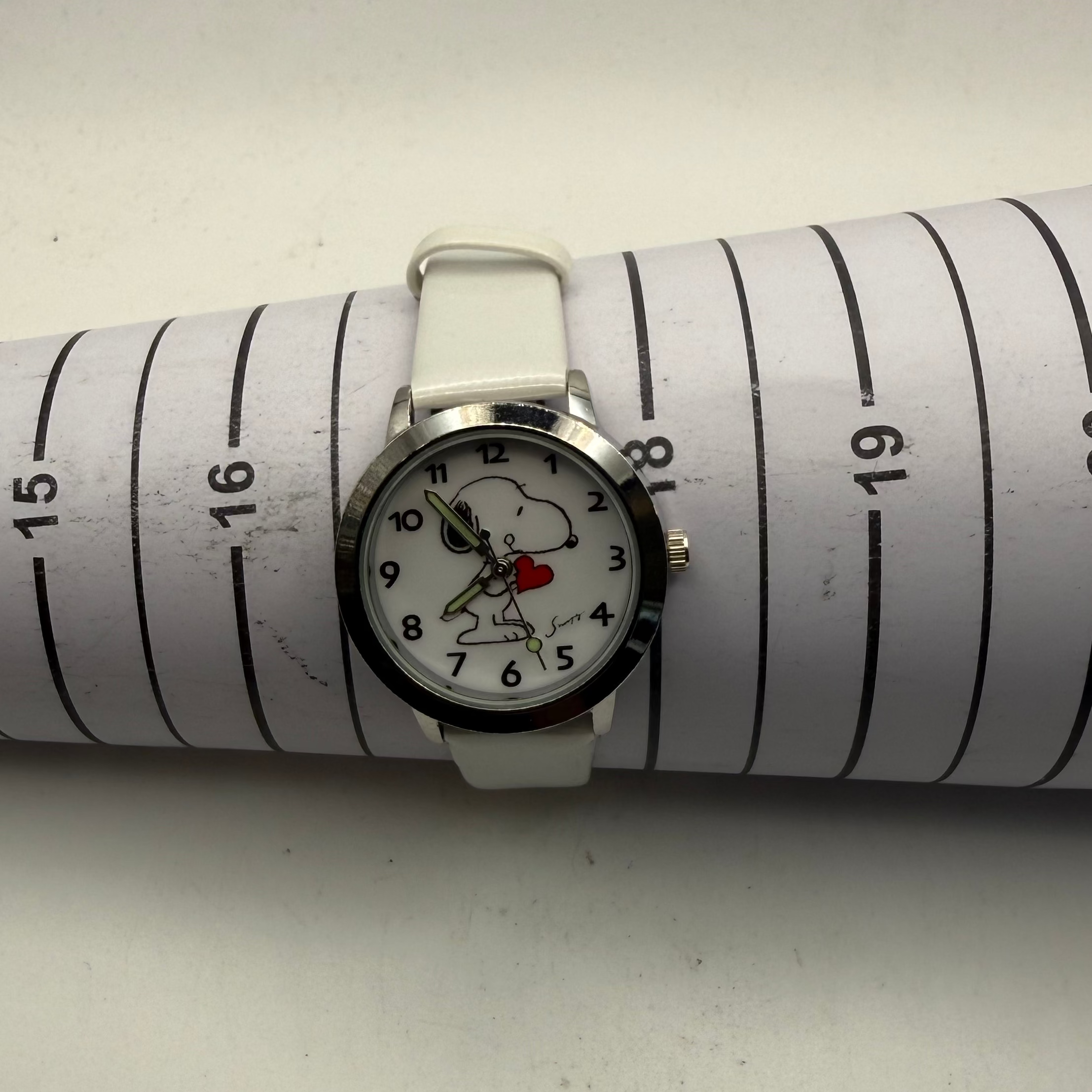 Snoopy Heart Dial Watch (Fully Tested and Working)- £15.00