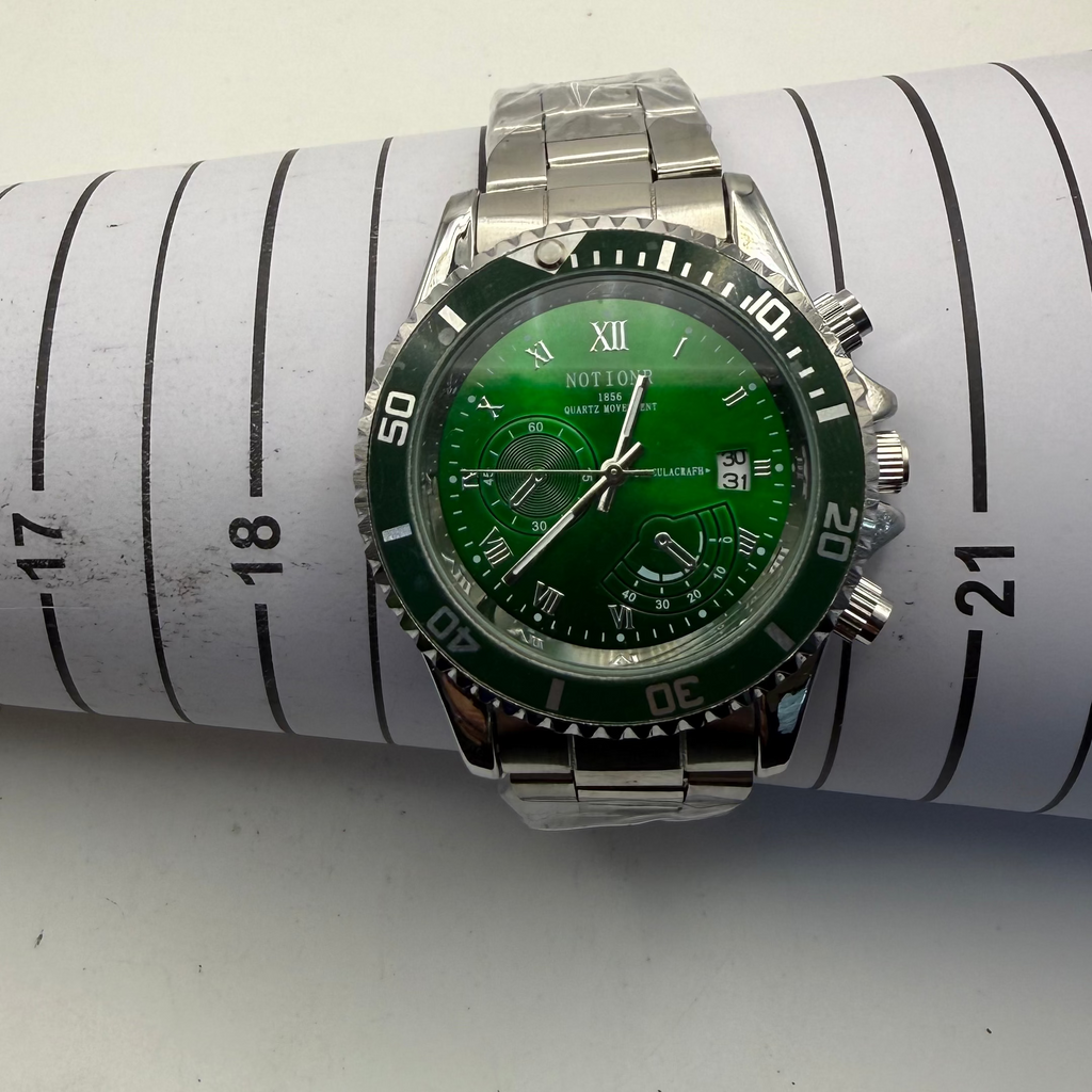 Notionr Green Dial Quartz Bracelet Watch New Unworn Boxed- £19.99