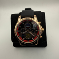 Binbond VIP Skeleton Style Rose Gold Black Dial Watch (Fully Tested and Working)- £15.00