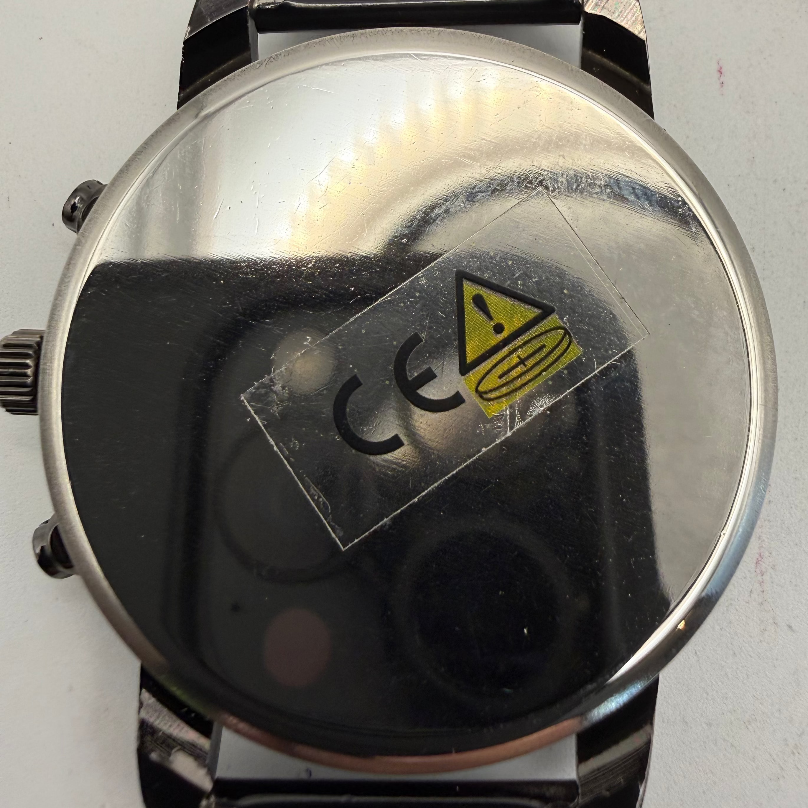 Eyros Matte Black Mesh Strap Watch – New in Presentation Box- £