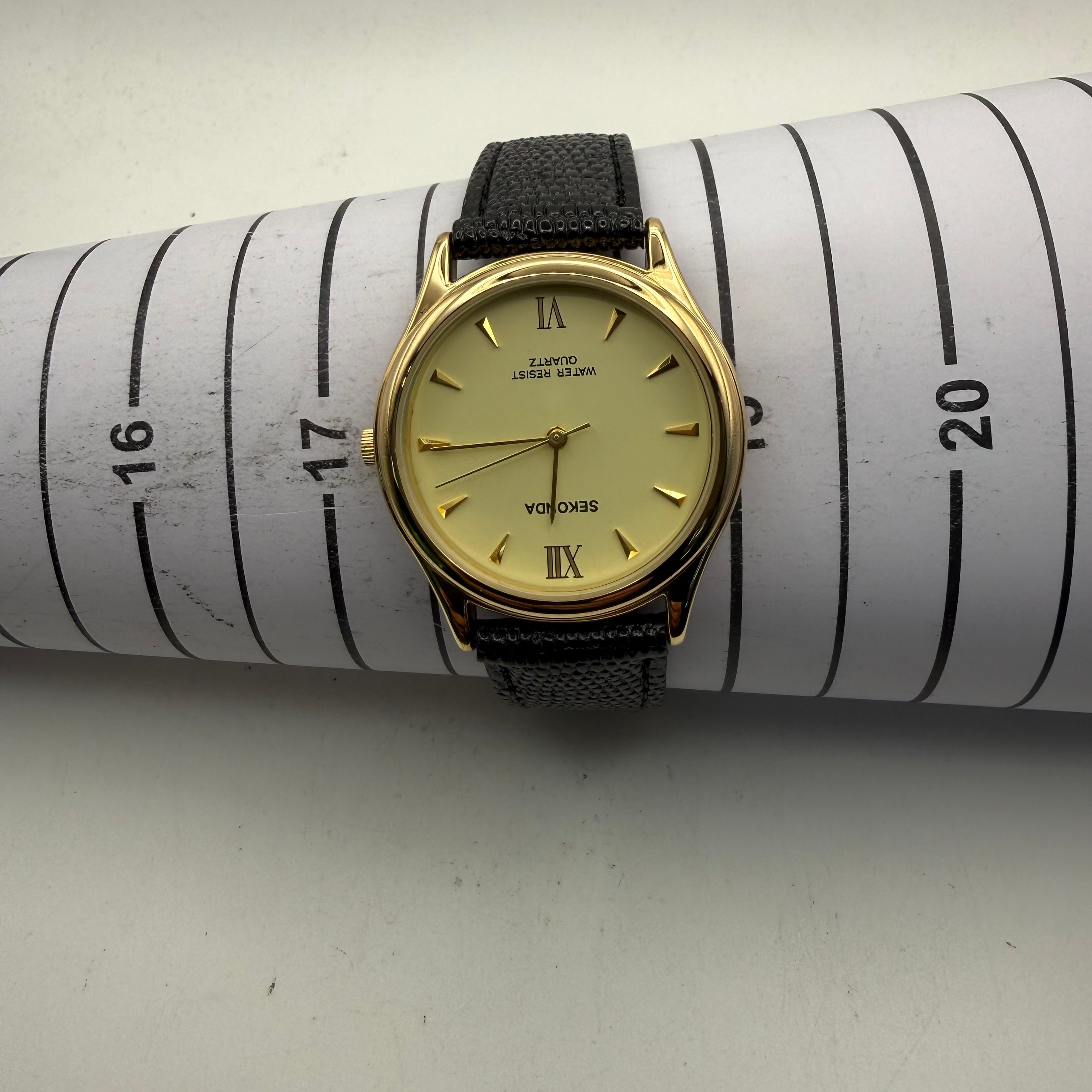 Sekonda Gold Tone Quartz Dress Watch – Boxed – Classic Roman Dial- £19.99
