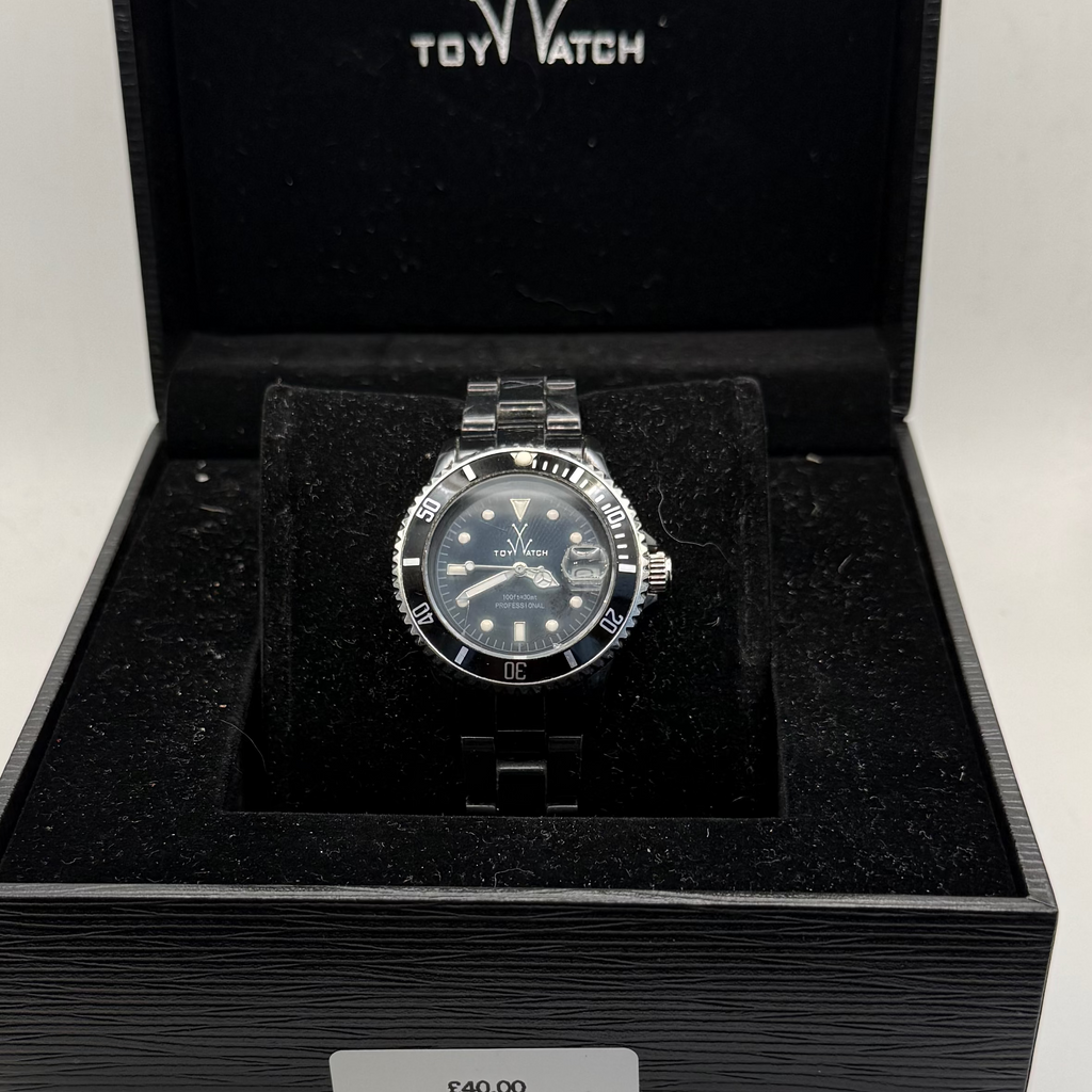 ToyWatch Professional Black Diver Style Watch- £39.95