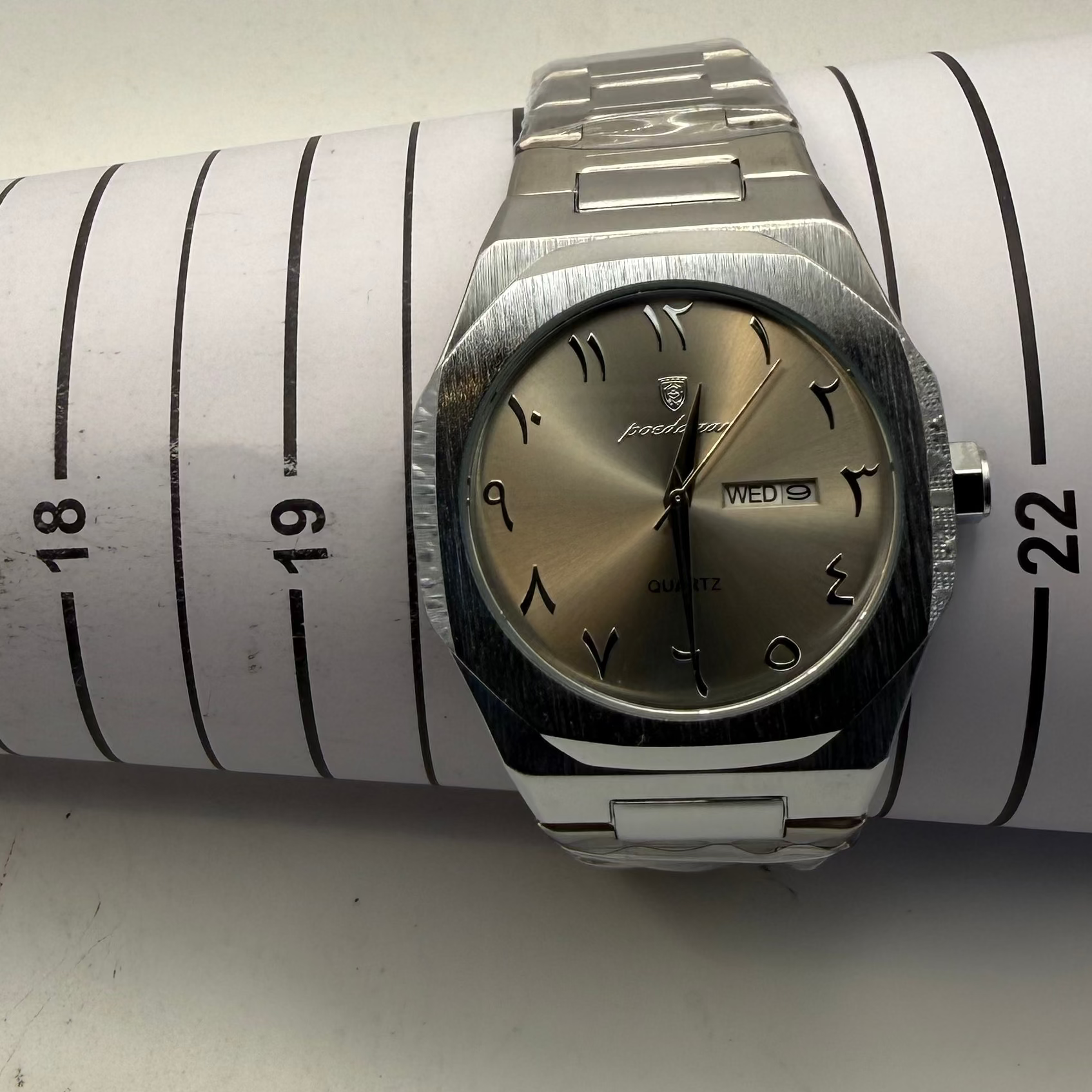 Poedagar Quartz Day-Date Watch- £45.00